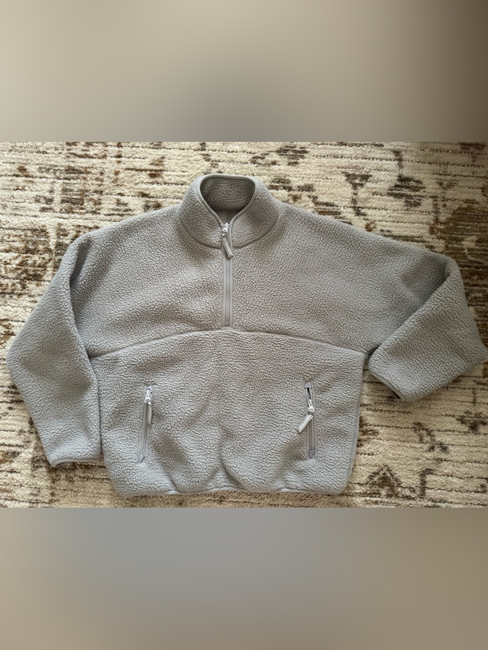 Quarter zip polartech fleece
